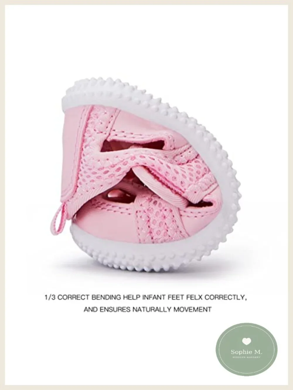 Baby Walking Shoes First Walker Barefoot Breathable Non-Slip Sneakers